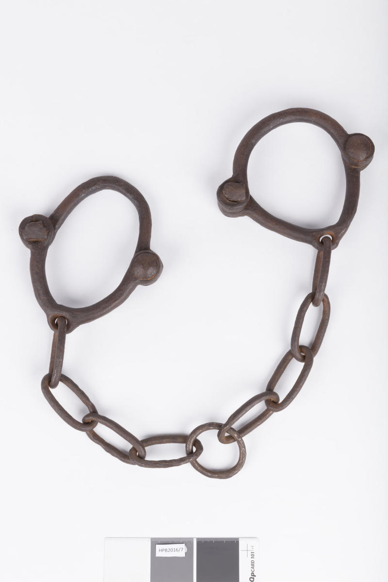 Leg irons Museums of History NSW